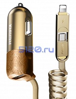������������� �������� ���������� USB-lightning + Micro USB 2�1 Remax  Finchy RCC103