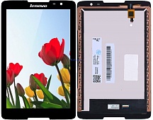 Дисплей для Lenovo Idea Tab A5500 в сборе с тачскрином, черный